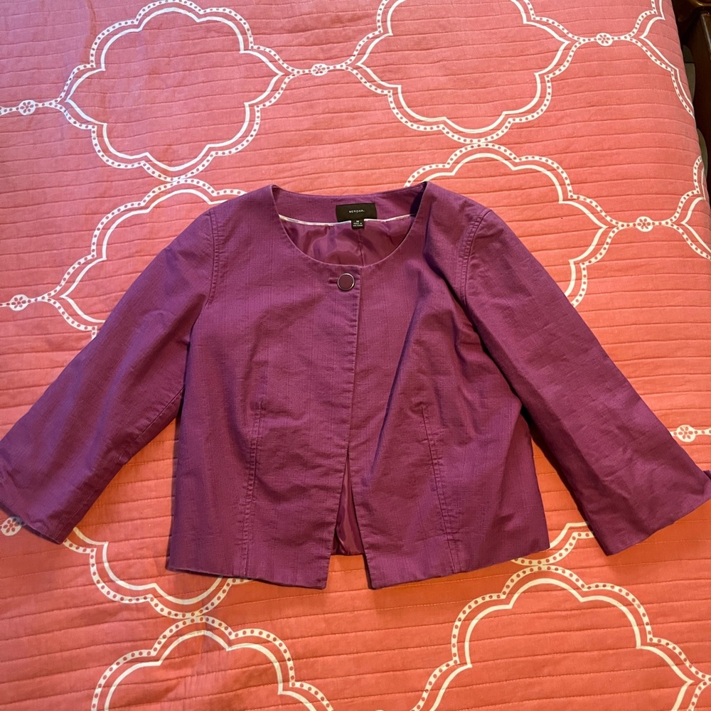 Merona Vibrant Purple Jacket